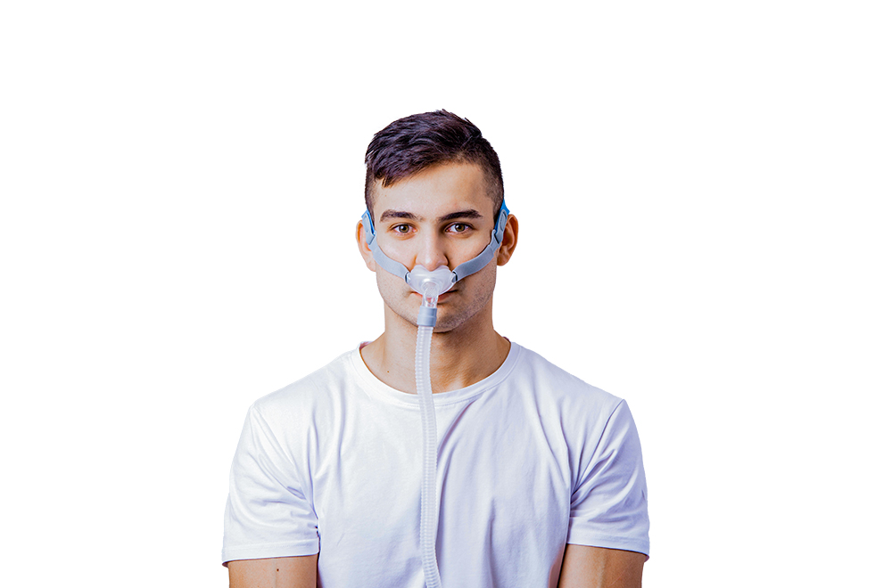 BMC P2 Nasal Pillow CPAP Mask | Perfect for Side Sleepers & Bearded Users